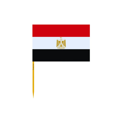 Egypt Flag Toothpicks in Multiple Sizes - Pixelforma