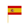 Flag of Spain toothpicks in several sizes - Pixelforma