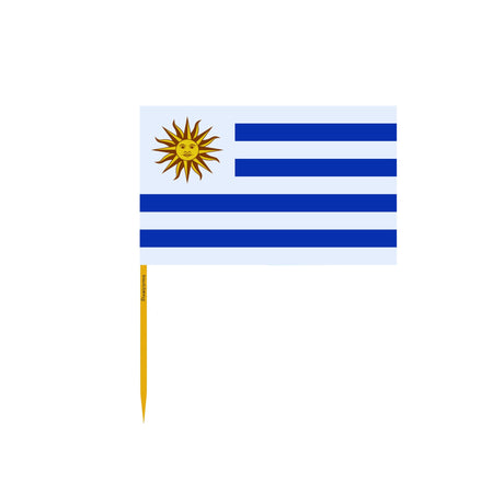 Uruguay Flag Toothpicks in Multiple Sizes - Pixelforma
