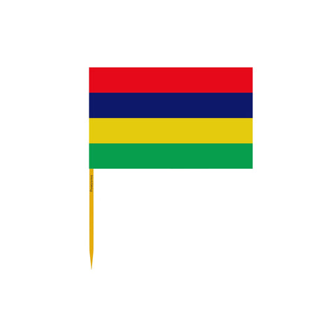 Mauritius Flag Toothpicks in Multiple Sizes - Pixelforma