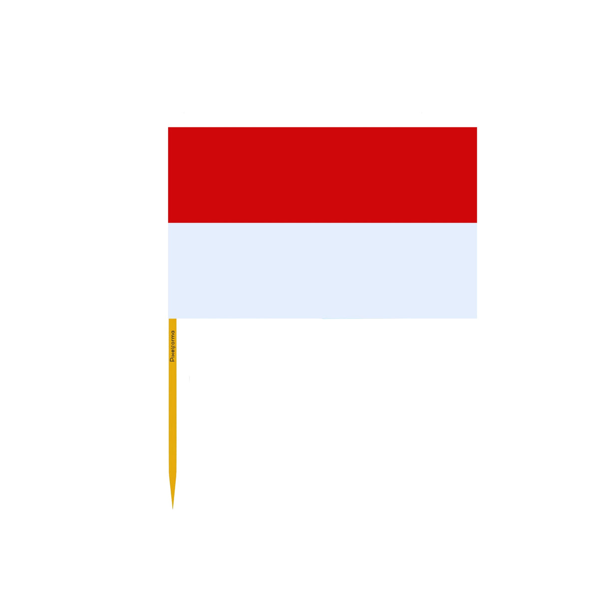 Monaco Flag toothpicks in several sizes - Pixelforma