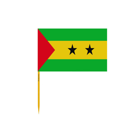 Flag of São Tomé and Príncipe toothpicks in several sizes - Pixelforma