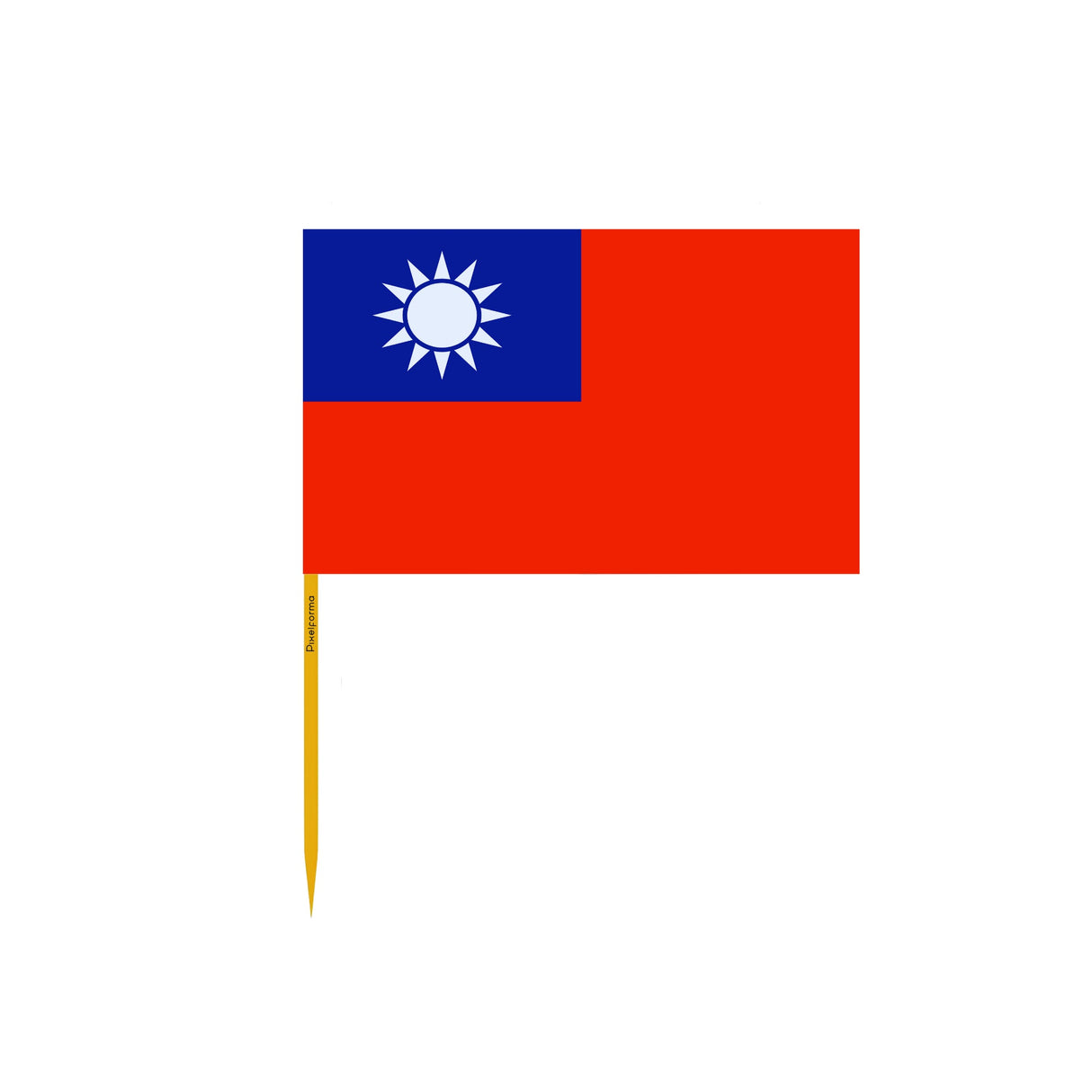 Taiwan Flag Toothpicks - Pixelforma
