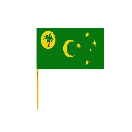 Cocos Islands Flag Toothpicks in Multiple Sizes - Pixelforma