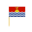 Kiribati Flag Toothpicks in Multiple Sizes - Pixelforma