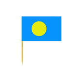 Palau Flag Toothpicks in Multiple Sizes - Pixelforma