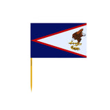 American Samoa Flag Toothpicks in Multiple Sizes - Pixelforma