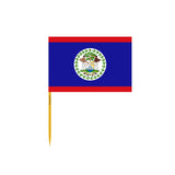 Belize Flag Toothpicks in Multiple Sizes - Pixelforma