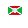 Burundi Flag Toothpicks in Multiple Sizes - Pixelforma