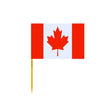 Canada Flag Toothpicks in Multiple Sizes - Pixelforma