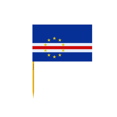 Cape Verde Flag Toothpicks in Multiple Sizes - Pixelforma