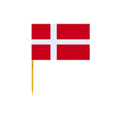 Denmark Flag Toothpicks in Multiple Sizes - Pixelforma