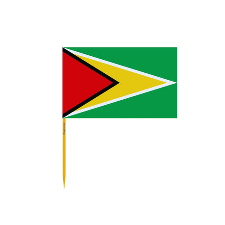 Guyana Flag Toothpicks in Multiple Sizes - Pixelforma