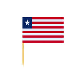 Liberian Flag Toothpicks in Multiple Sizes - Pixelforma