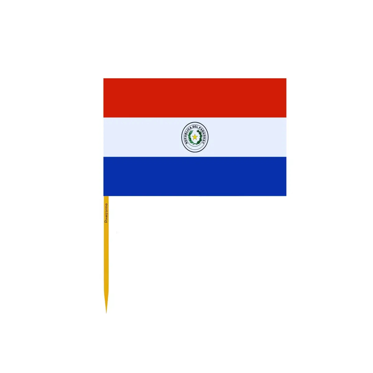 Cure-dents Drapeau du Paraguay en plusieurs tailles - Pixelforma 