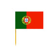 Portugal Flag Toothpicks in Multiple Sizes - Pixelforma