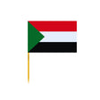 Sudan Flag Toothpicks in Multiple Sizes - Pixelforma