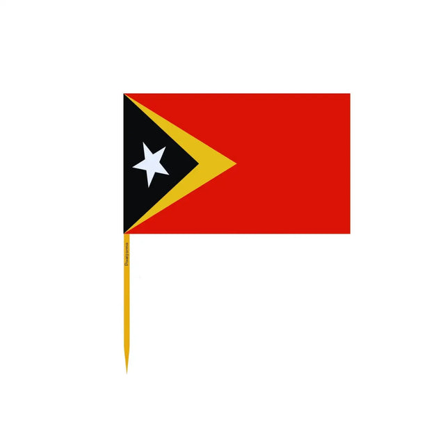 Cure-dents Drapeau du Timor oriental en plusieurs tailles - Pixelforma 