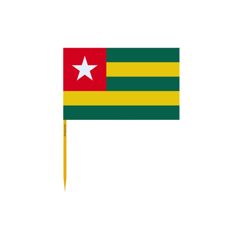Togo Flag Toothpicks in Multiple Sizes - Pixelforma
