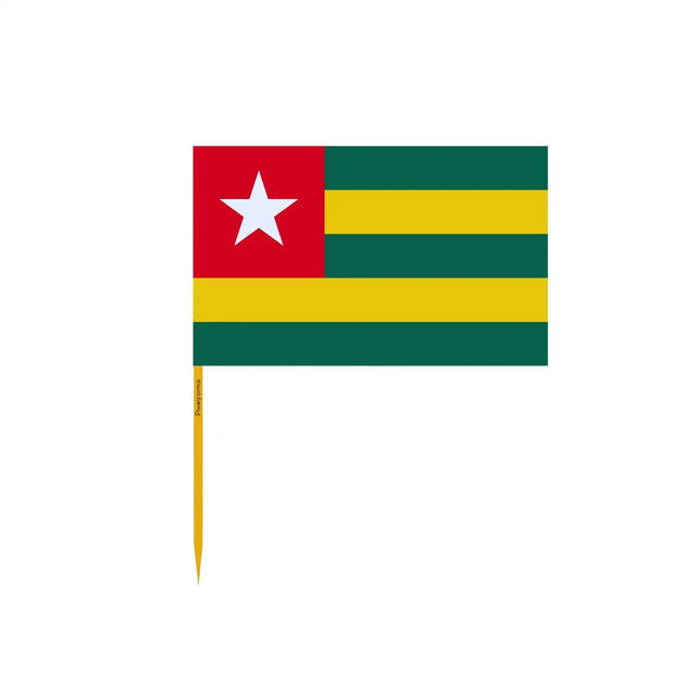 Cure-dents drapeau du togo en plusieurs tailles - pixelforma