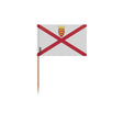Cure-dents drapeau jersey plastique adhésif bâton bambou