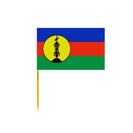 New Caledonia Flags Toothpicks in Multiple Sizes - Pixelforma