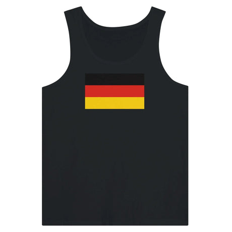 Débardeur drapeau allemagne coton peigné tissu léger