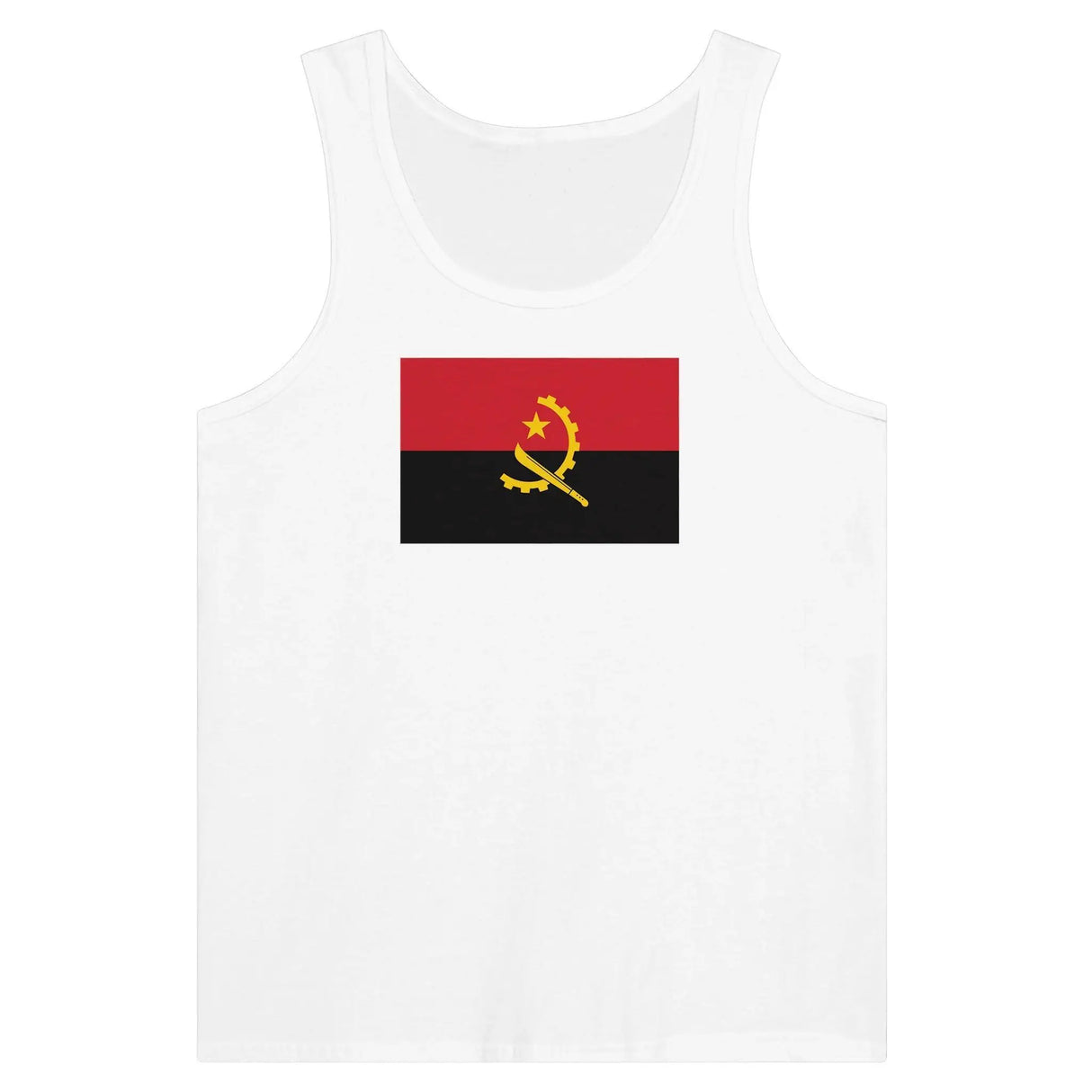 Débardeur drapeau angola tissu léger douceur supérieure