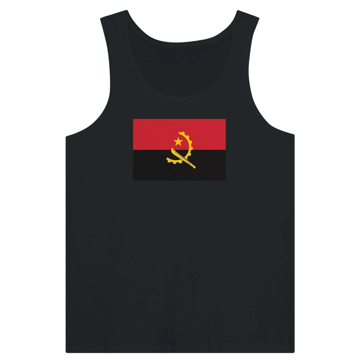 Débardeur drapeau angola tissu léger douceur supérieure