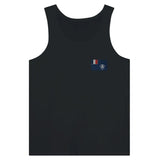 Débardeur drapeau antarctique française en broderie - pixelformaflag
