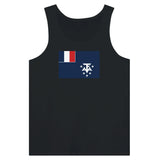 Débardeur drapeau antarctique française tissu léger