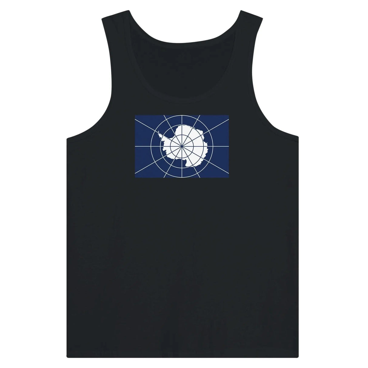 Débardeur drapeau antarctique officiel tissu léger stylé