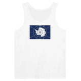 Débardeur drapeau antarctique officiel tissu léger stylé