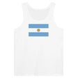 Débardeur drapeau argentine tissu léger douceur supérieure