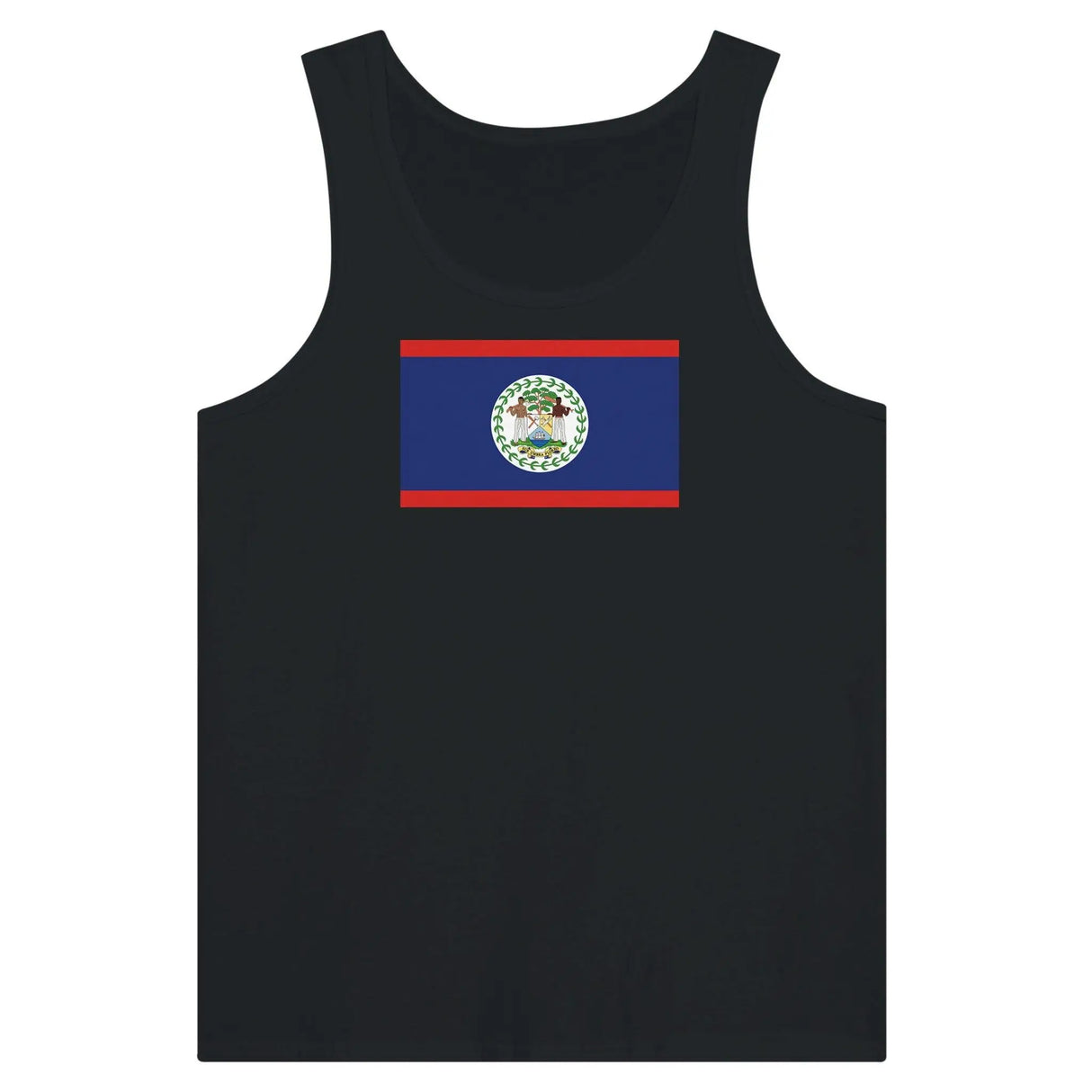 Débardeur drapeau belize tissu léger couleurs vives
