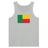 Débardeur drapeau bénin coton peigné tissu léger stylé
