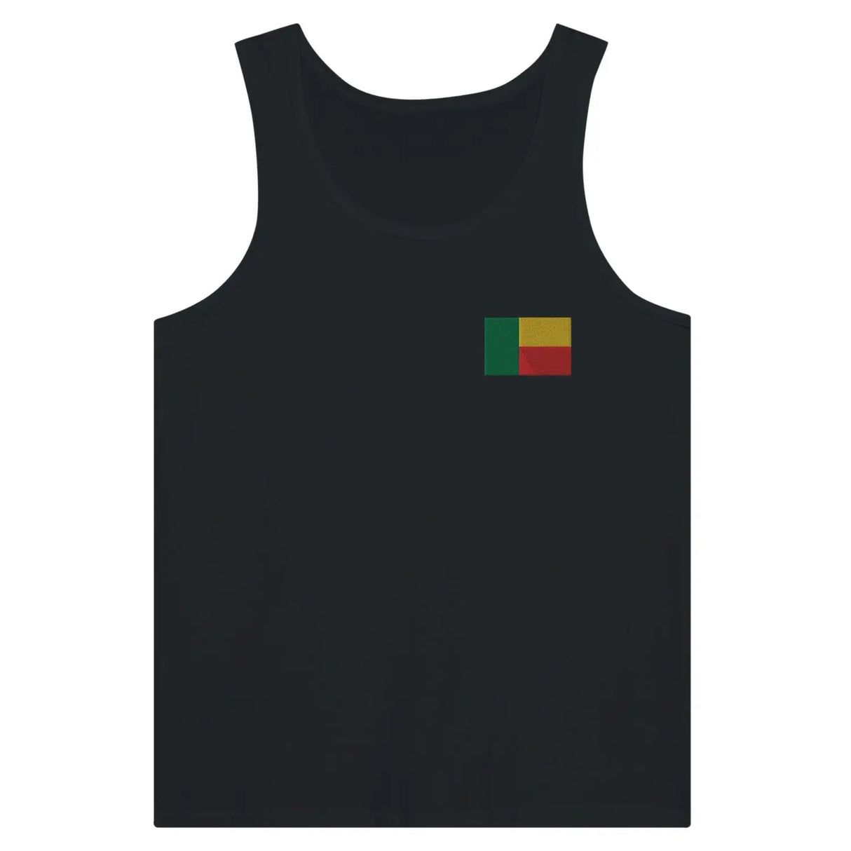 Débardeur drapeau bénin en broderie - pixelformaflag