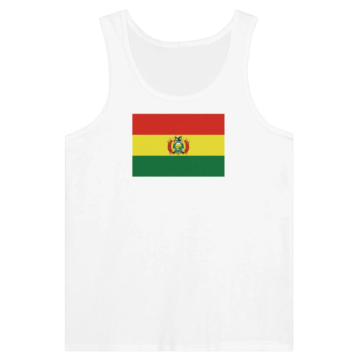 Débardeur drapeau bolivie tissu léger douceur supérieure