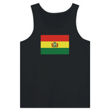 Débardeur drapeau bolivie tissu léger douceur supérieure