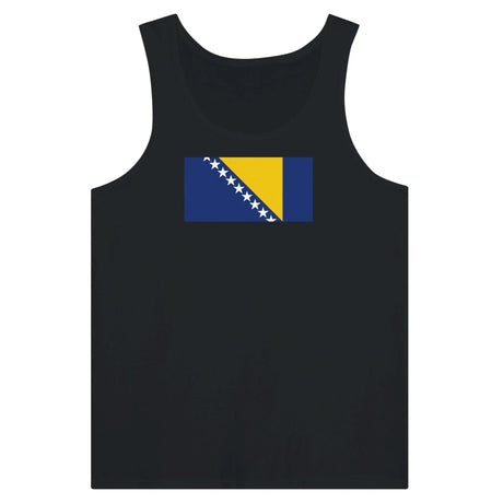 Débardeur drapeau bosnie-herzégovine tissu léger stylé