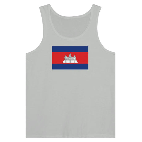 Débardeur drapeau cambodge tissu léger douceur supérieure