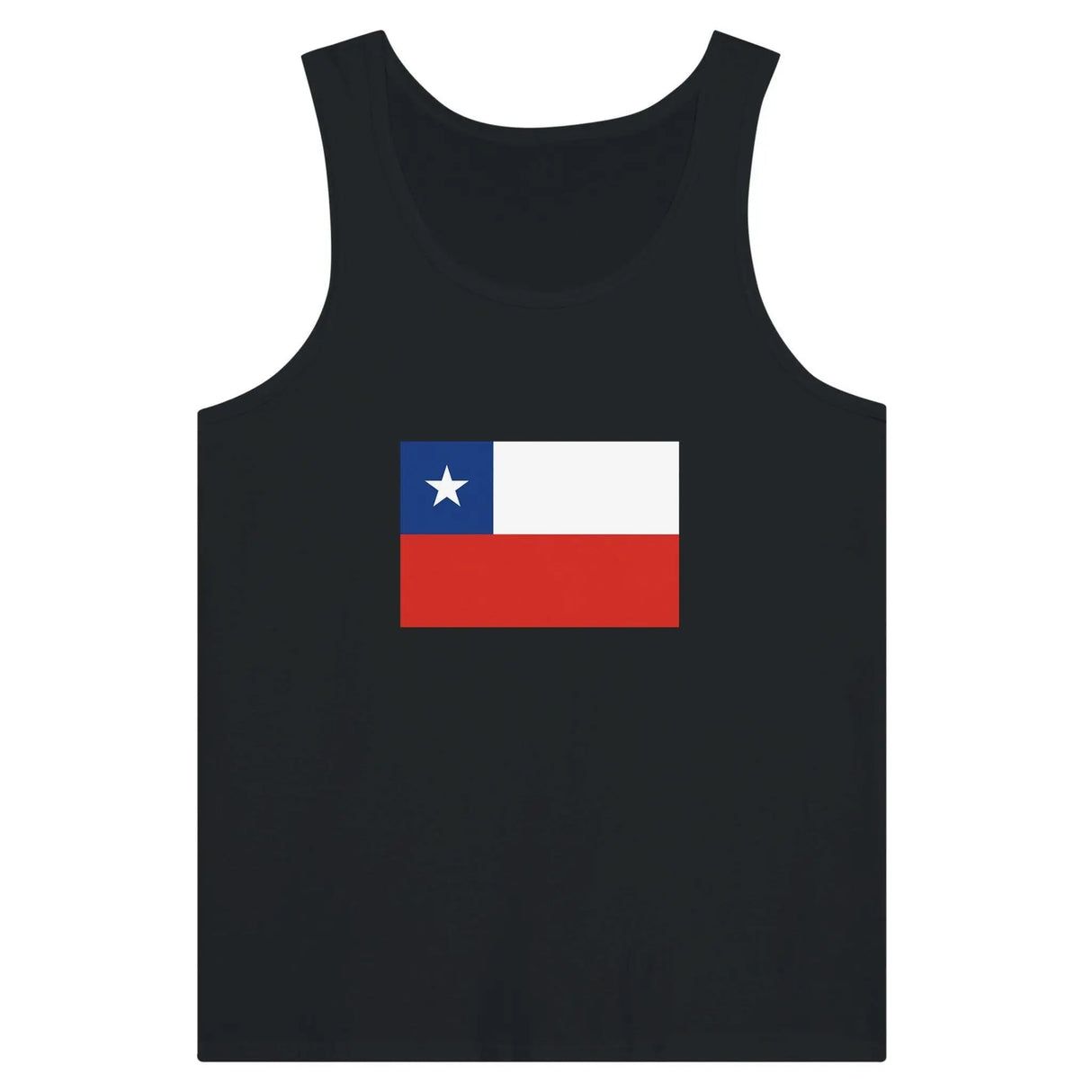 Débardeur drapeau chili tissu léger douceur supérieure