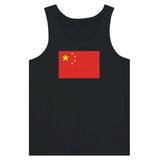 Débardeur drapeau chine tissu léger excellente respirabilité