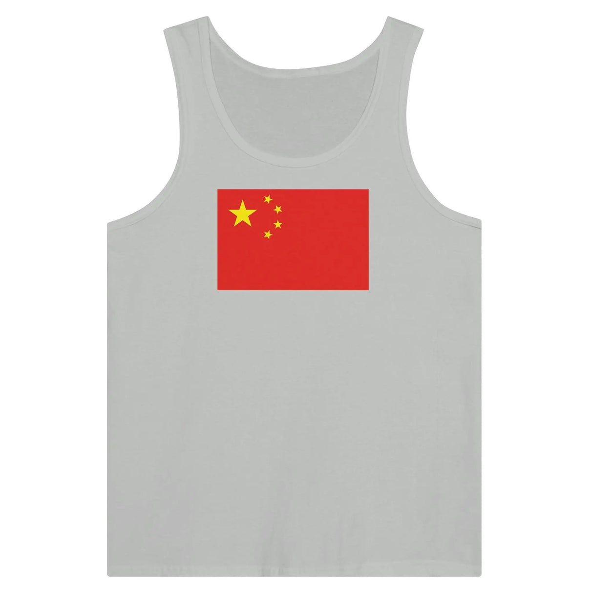 Débardeur drapeau chine tissu léger excellente respirabilité