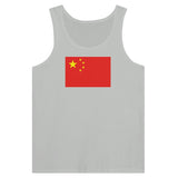 Débardeur drapeau chine tissu léger excellente respirabilité