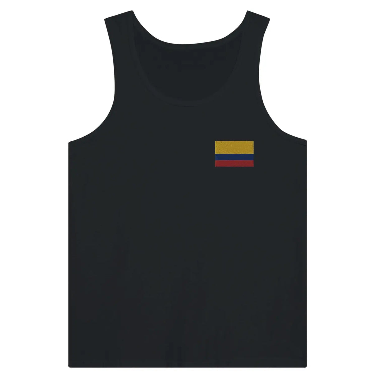 Débardeur drapeau colombie en broderie - pixelformaflag