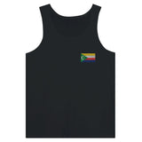 Débardeur drapeau comores en broderie - pixelformaflag