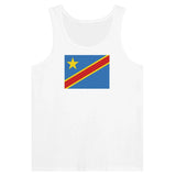 Débardeur drapeau congo tissu léger imprimé confortable