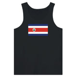 Débardeur drapeau costa rica tissu léger couleur vive