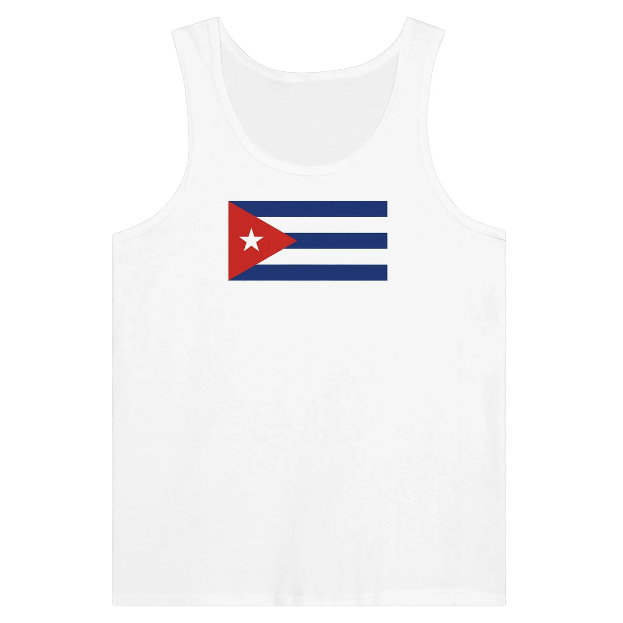 Débardeur drapeau cuba tissu léger confortable couleur vive